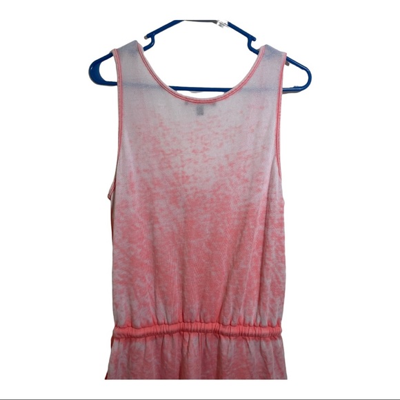 Lulus womens Romper tie dye drawstring waist. Pockets sleeveless size Small - Picture 4 of 10